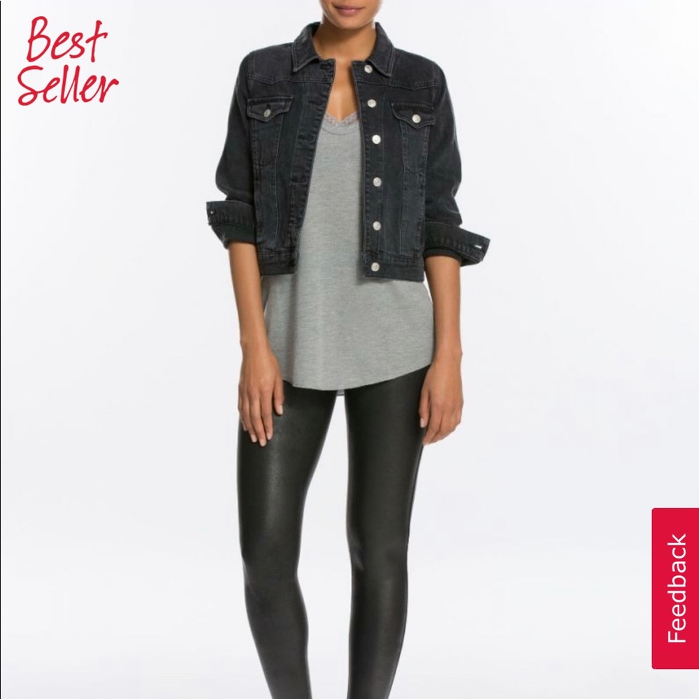 Spanx Faux Leather Leggings